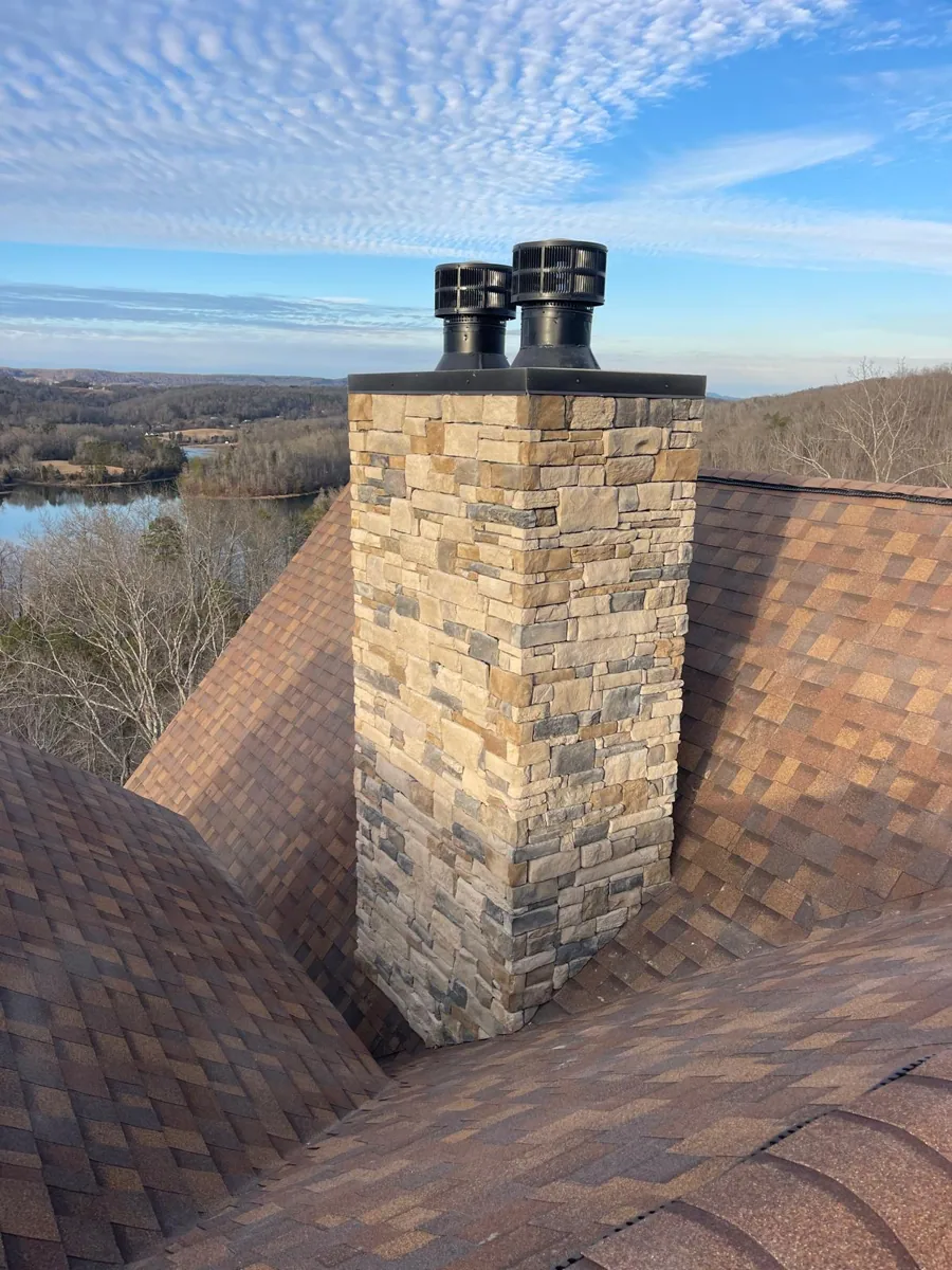 Stone construction project